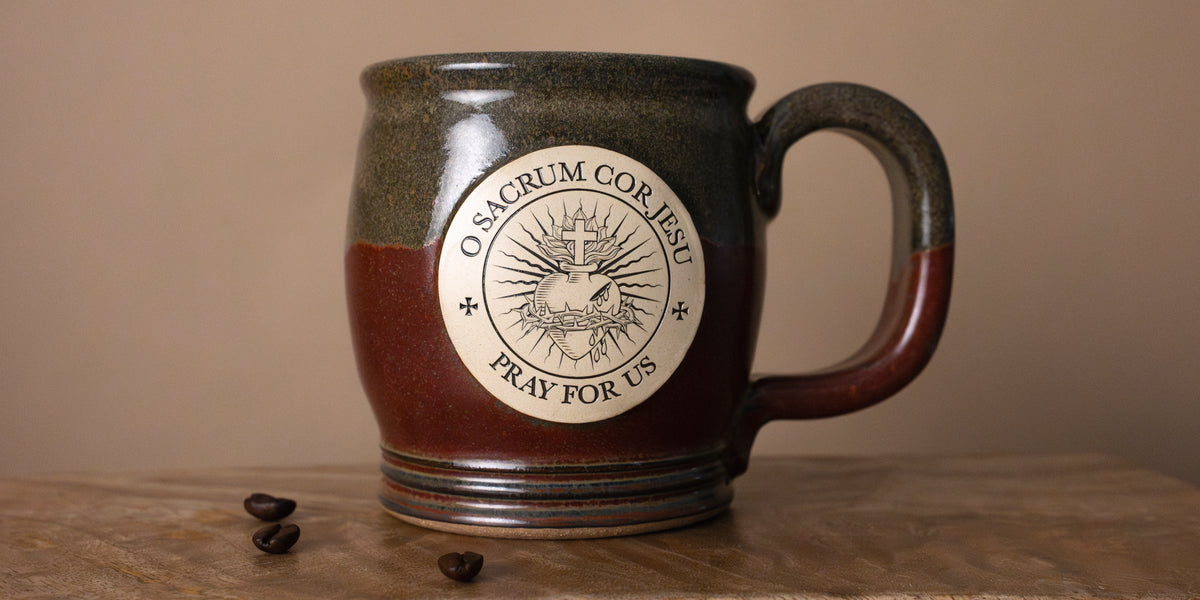 100 catholic coffee mug The Sacred Heart of Jesus– Catholic Mug Company