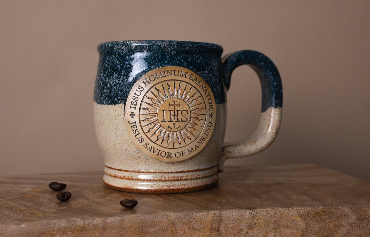 100 catholic coffee mugs Jesus, Savior of Mankind– Catholic Mug Company